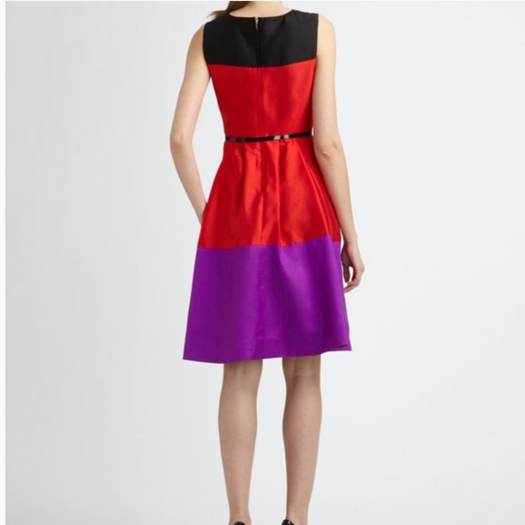 Kate Spade New York Color Block Zahara Silk Dress - Picture 2 of 12
